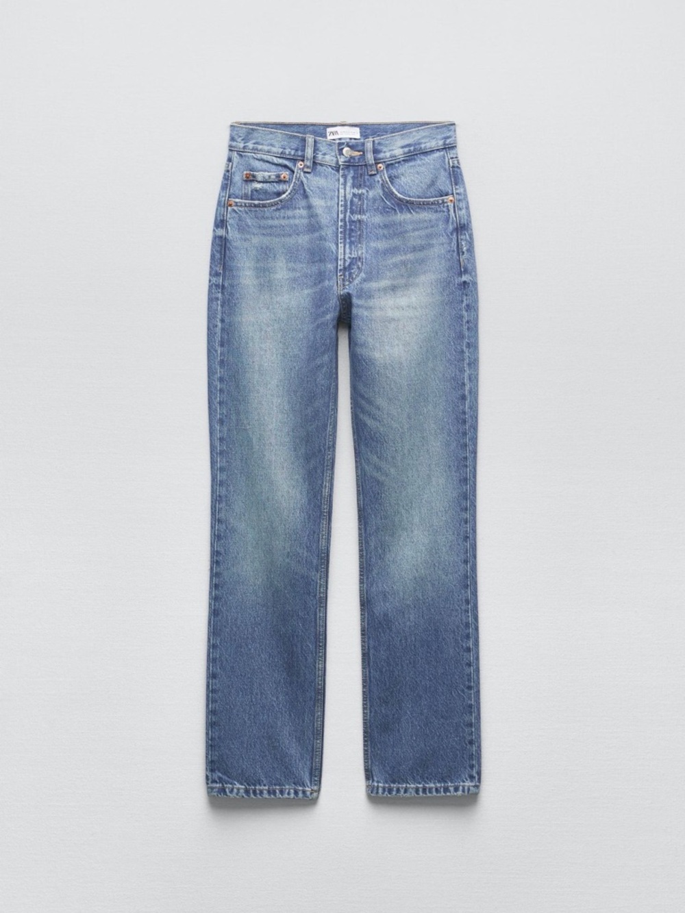 Zara Women’s TRF High Waist Straight Jeans